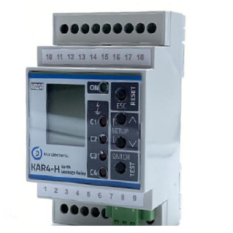 KAR4-H Earth leakage Relays